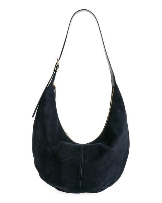 Madewell Black The Essential Curve Shoulder Bag