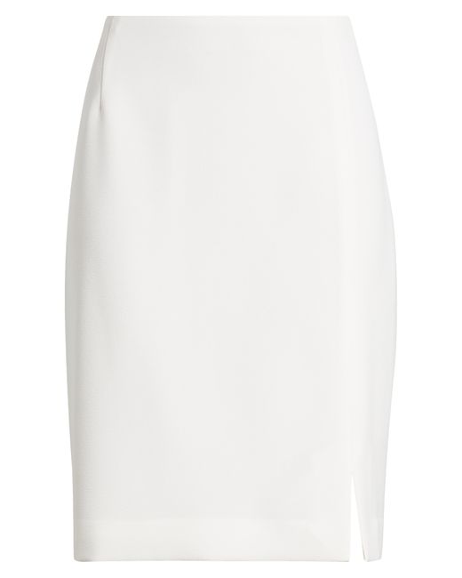 Tahari White Pencil Skirt