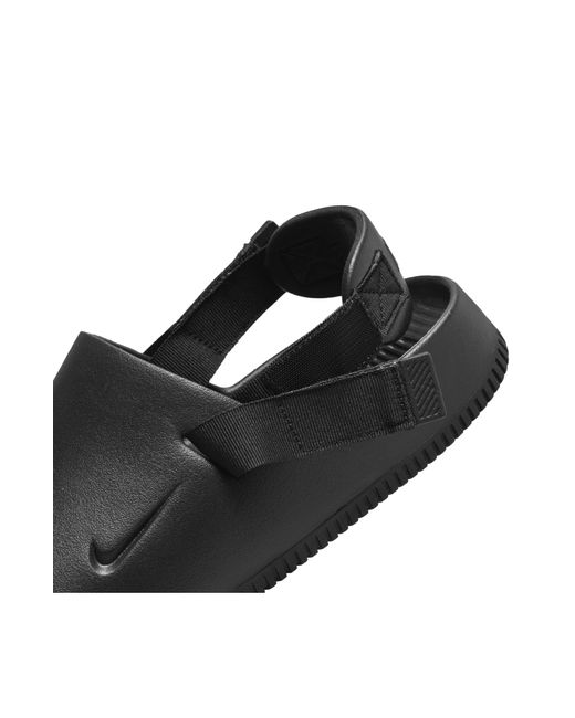 Nike Black Calm Convertible Slingback Mule for men