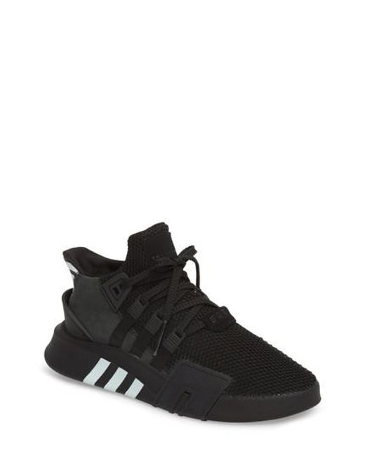 lyst adidas eqt basket avanzata in nero per gli uomini di scarpe lyst adidas eqt basket avanzata in nero per gli uomini di scarpe