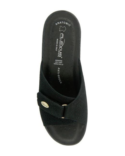 Flexus by Spring Step Black Kea Slide Sandal