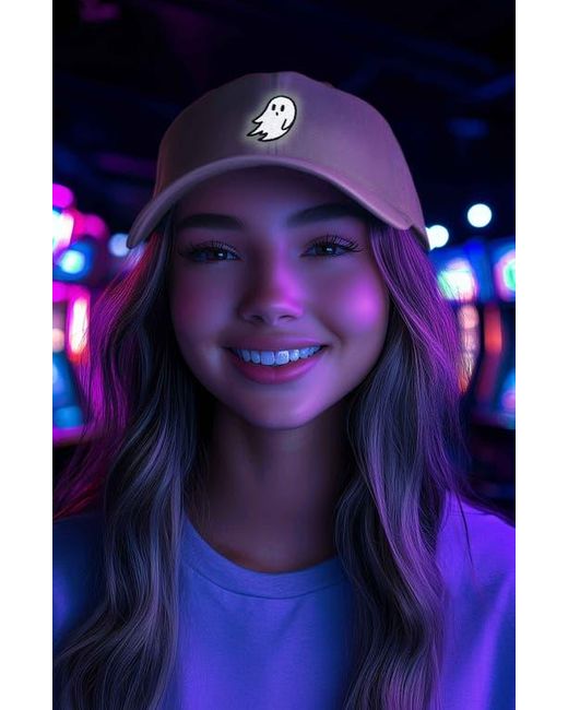 Alix Pink Ghost Dad Hat