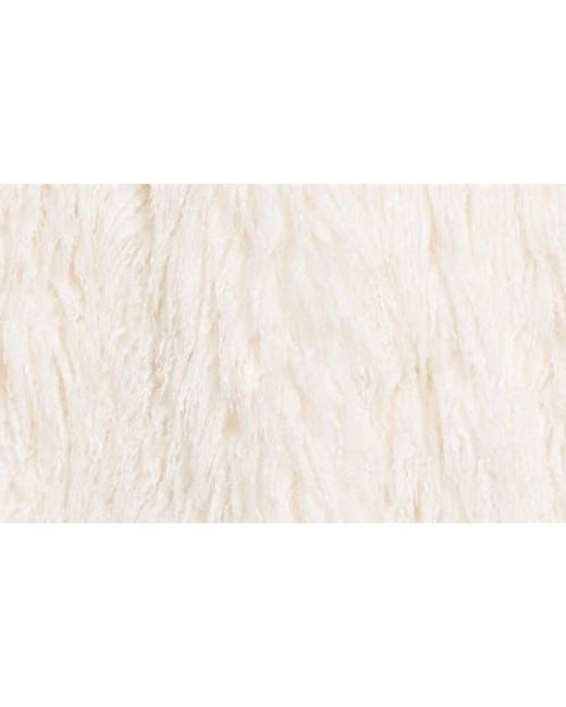 Cinq À Sept Natural Geraldine Faux Fur Coat