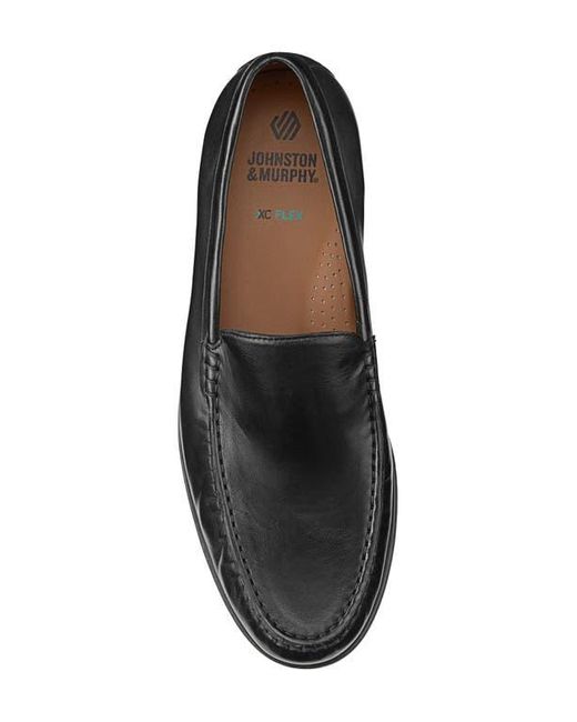 Johnston & Murphy Gray Harrison Moc Toe Loafer for men