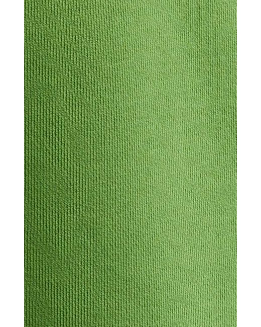 BBCICECREAM Green Whm Cotton Graphic Shorts for men