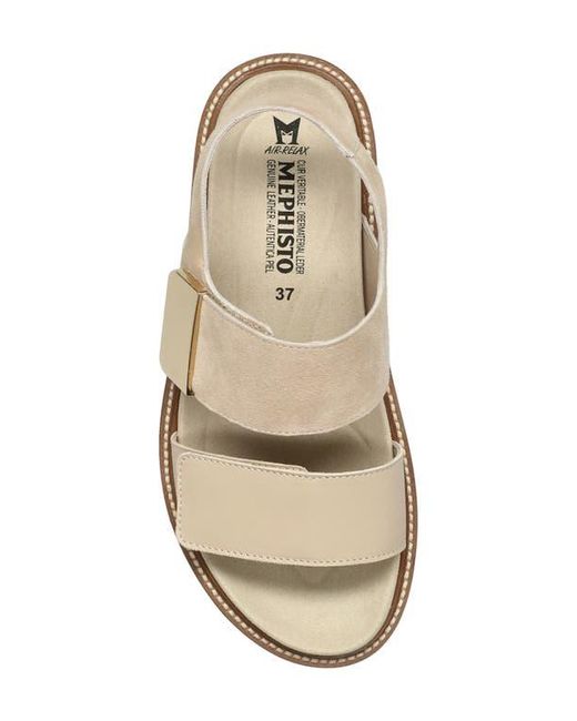 Mephisto Metallic Violane Platform Sandal