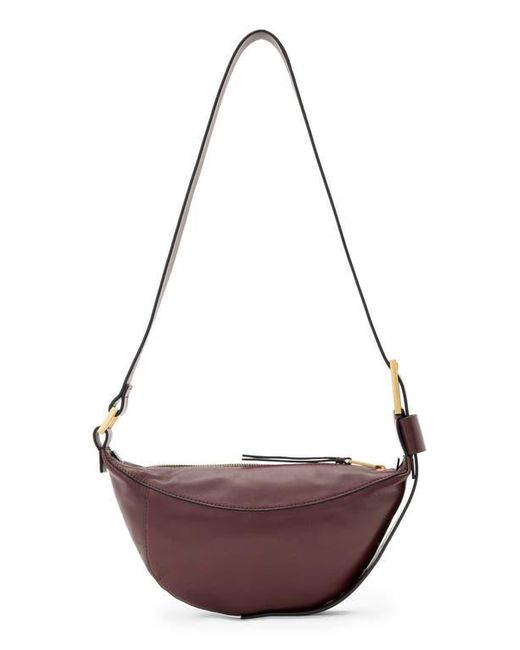 (取寄) オールセインツ レディース ルナ クロスボディ AllSaints women Luna Crossbody Dark Red AllSaints Luna Leather Crossbody Bag in Red | Lyst