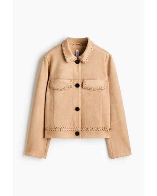 H&M Natural Short Jacket