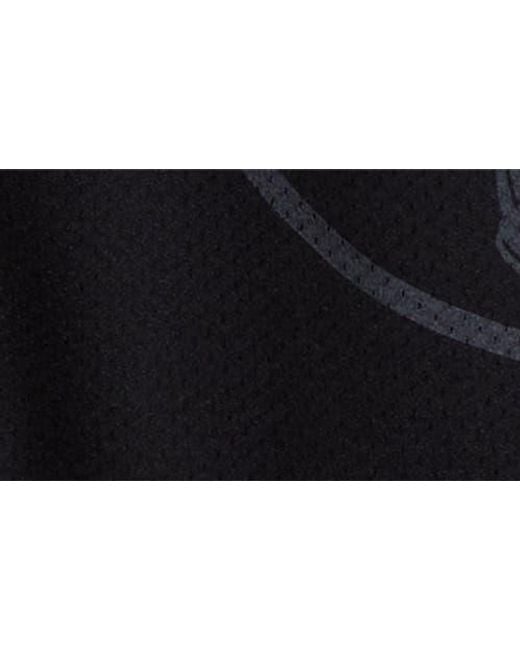Purple Brand Black Boston Celtics Mesh Basketball Shorts for men