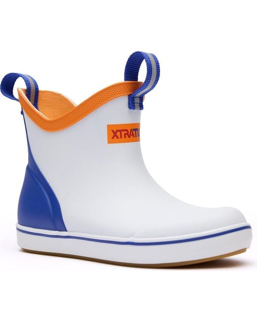 XtraTuf Blue Waterproof Deck Boot