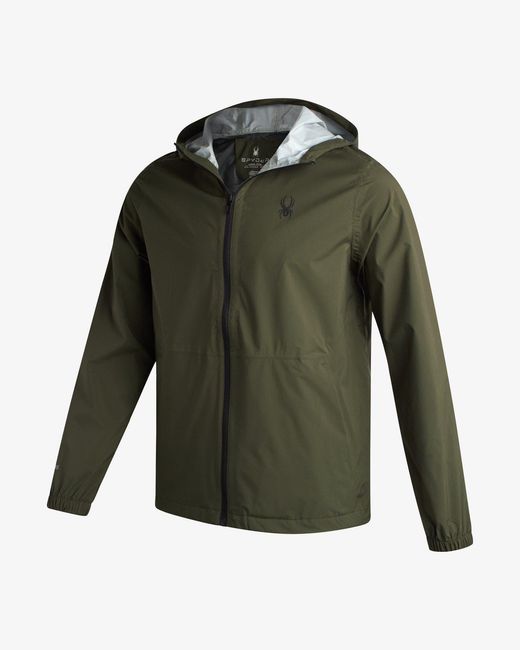 Spyder Green Spring Showers Jacket for men