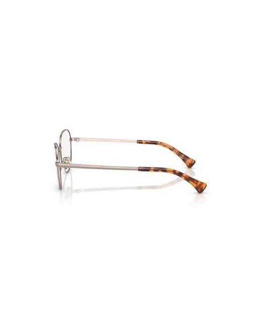 Ralph Metallic 54Mm Irregular Optical Glasses