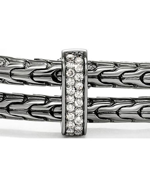 John Hardy Metallic Spear Bangle, 4Mm