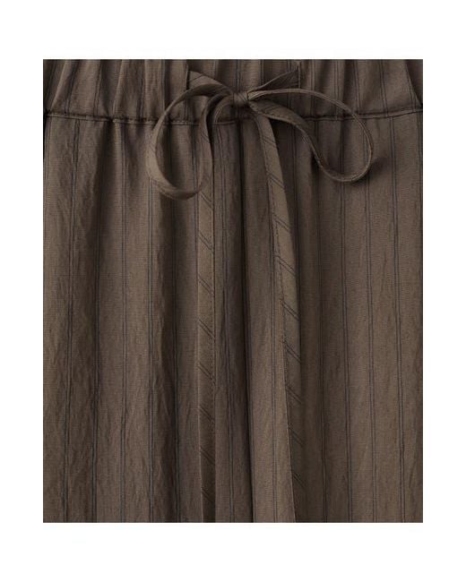 Mango Brown Pantalon Tatu Drawstring Pants