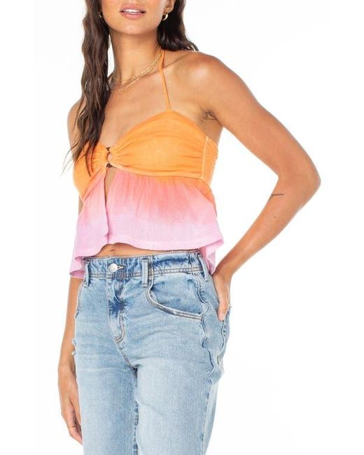Roxy Blue Magic Hour Ombré Halter Top