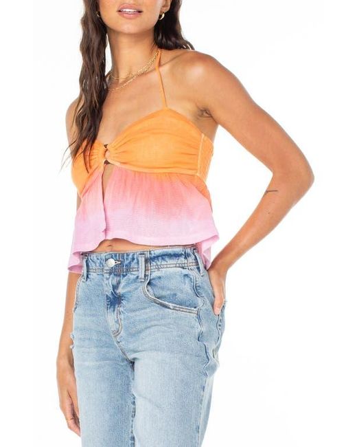 Roxy Blue Magic Hour Ombré Halter Top