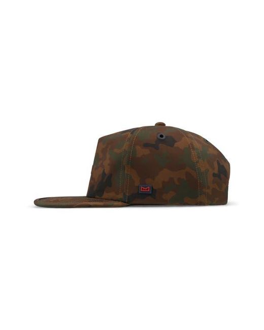 Melin Brown Hydro Eagle Performance Snapback Ball Cap for men