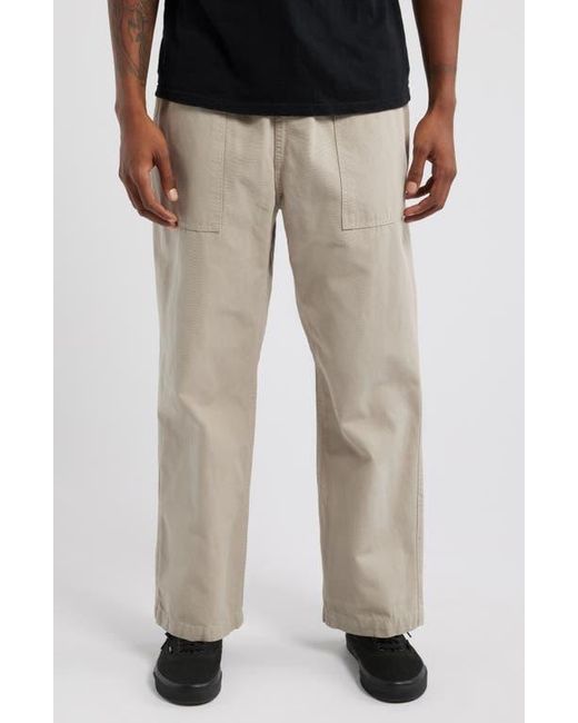 Service Works Green Cotton Canvas Chef Pants for men