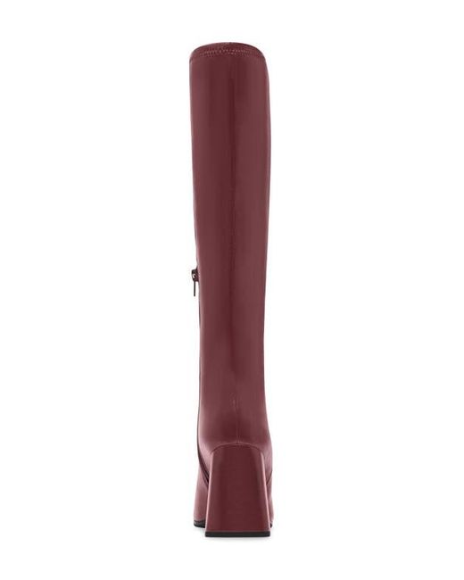 Steve Madden Red Livah Knee High Boot
