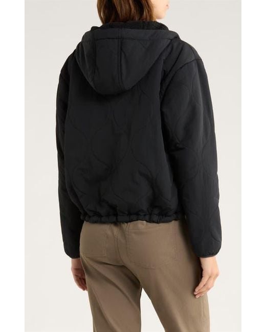 Prana Black Encinitas Quilted Jacket