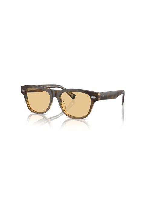Brunello Cucinelli Green 54Mm Rectangle Optical Glasses for men
