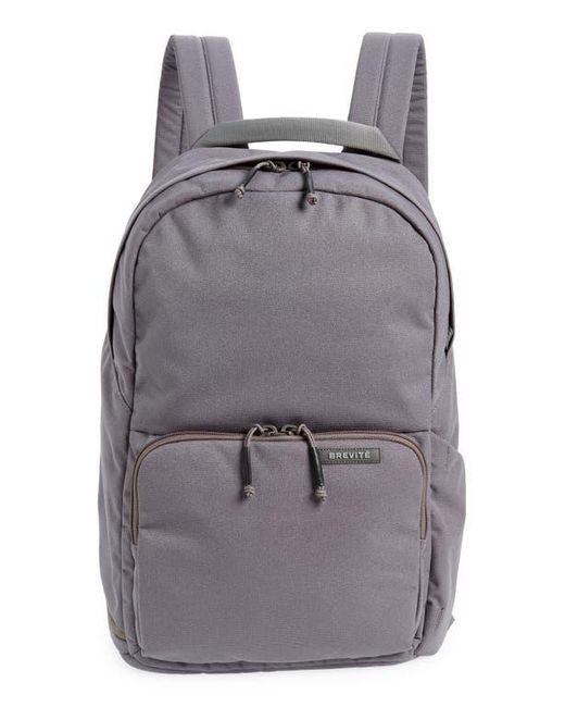 Brevite Backpack in Gray Lyst