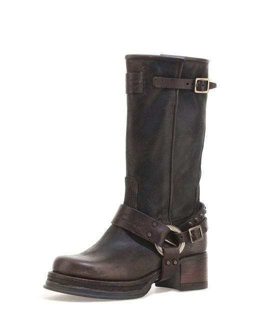 A.s.98 Black Chase Harness Boot
