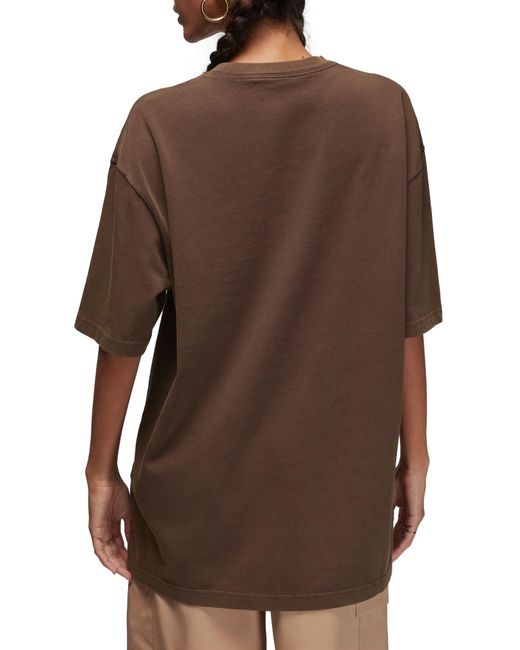 Nike Brown Oversize Graphic T-shirt