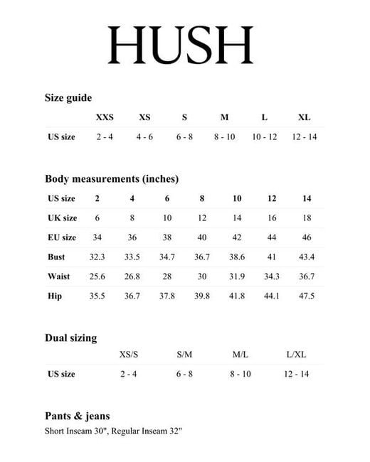 Hush White Social
