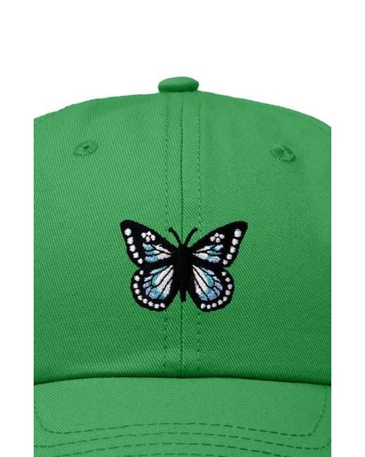 Alix Green Butterfly Hat