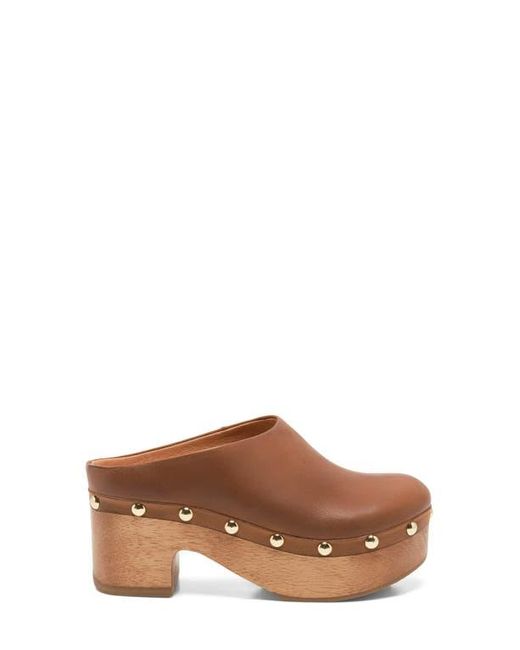 Free People Brown Calli Platform Clog