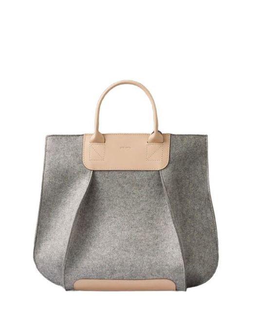 Graf & Lantz Gray Frankie Merino Wool Tote