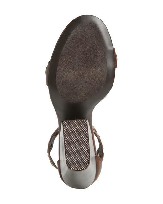 Jeffrey Campbell Brown Julienne Ankle Strap Sandal