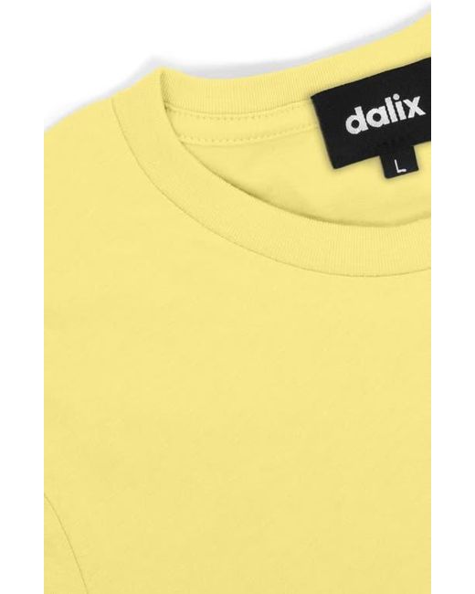 Alix Yellow Lil Cloud Lightweight Jersey Tee for men