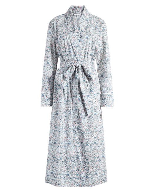 Liberty Gray Classic Imran Tana Floral Cotton Robe