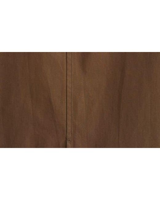 Totême  Brown Signature Double Face Wool & Cashmere Coat
