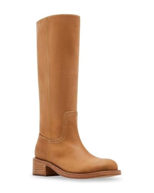 Steve Madden Brown Riggs Knee High Boot