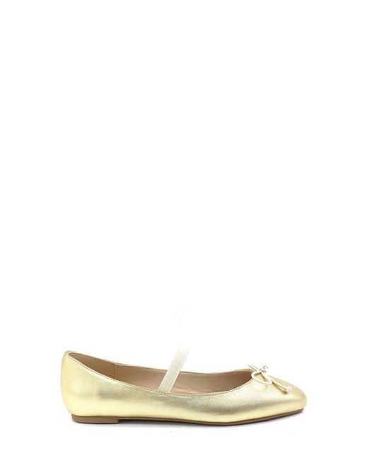 Kenneth Cole White Myra Mary Jane Flat