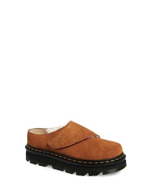 Dr. Martens Brown Zebzag Anywair Mule