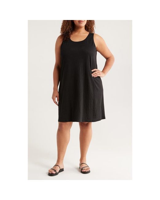 chinese dress ladies Organic Linen With Sequins Dress – Eileen Fisher Renew