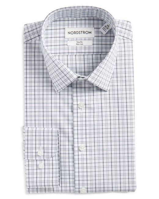 Nordstrom Trim Fit Check Non Iron Cotton Dress Shirt in White for Men | Lyst Nordstrom Trim Fit Check Non Iron Cotton Dress Shirt in White for Men | Lyst