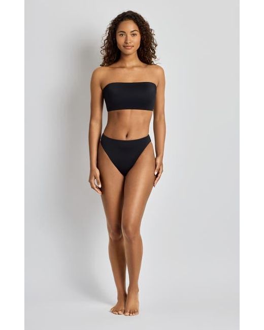 Ralph Lauren Blue High Leg Bikini Bottoms