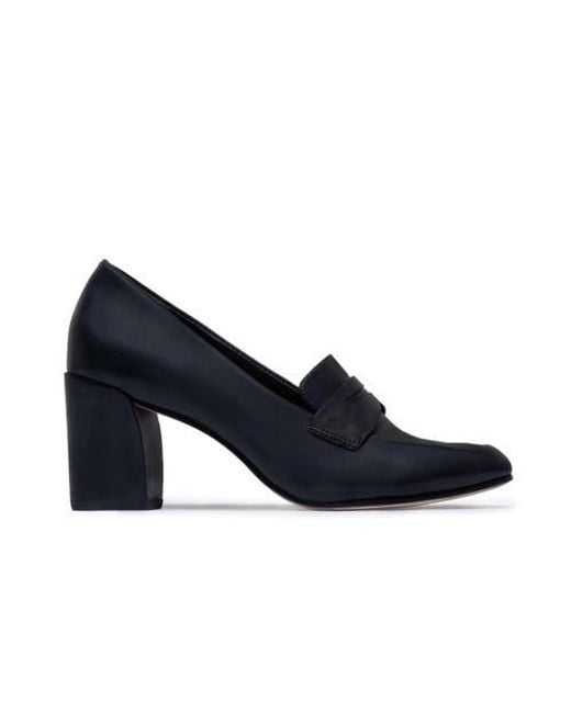 Bernardo Blue Nevaeh Loafer Pump