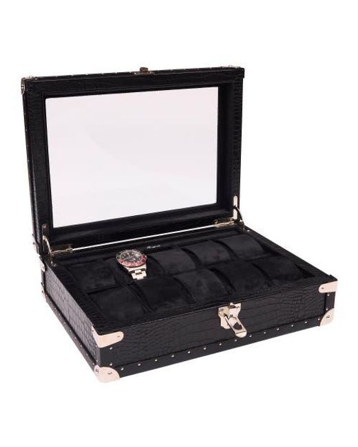 Rapport Black Brompton Optic Ten Watch Box for men