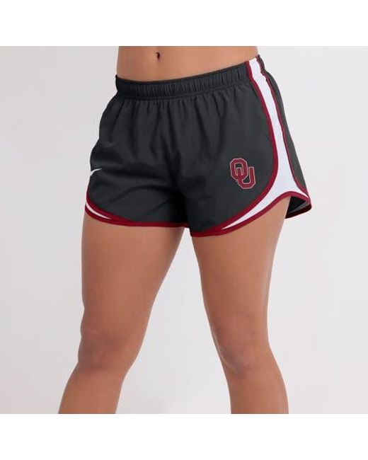 Nike Black Oklahoma Sooners Spring Break Tempo Performance Shorts