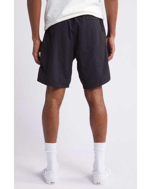 Obey Blue Route Belted Nylon Shorts for men