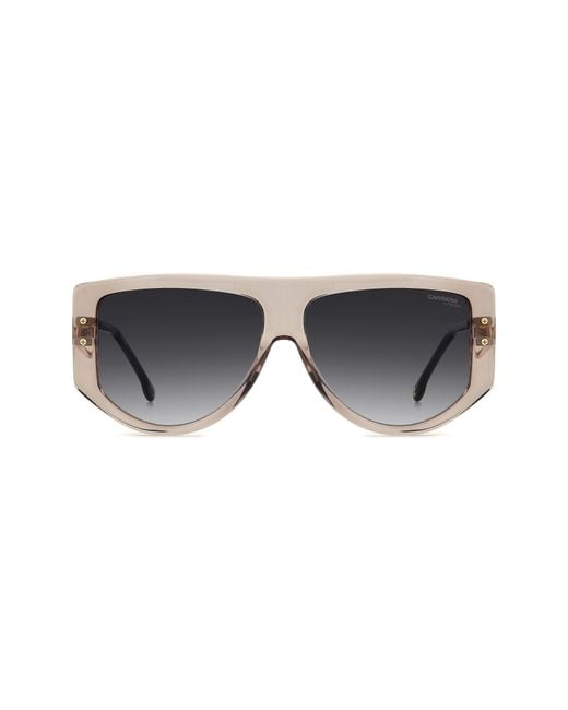 Carrera Gray 59Mm Square Sunglasses