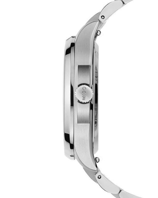 MIDO Metallic Multifort Square Automatic Bracelet Watch, 35Mm