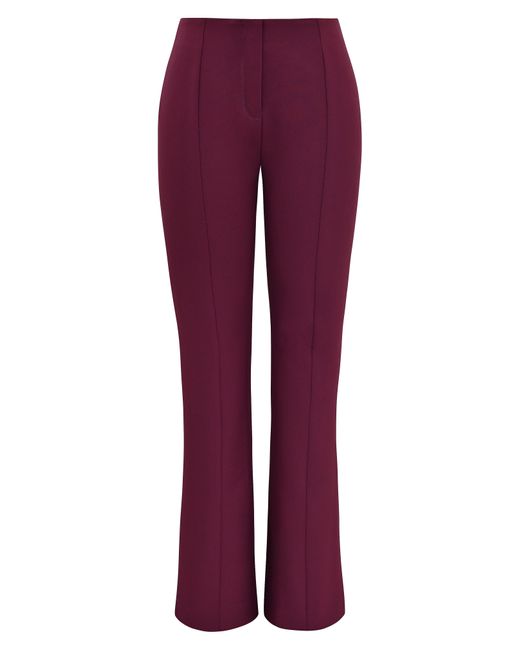 House Of Cb Red Lillie Seamed Pants