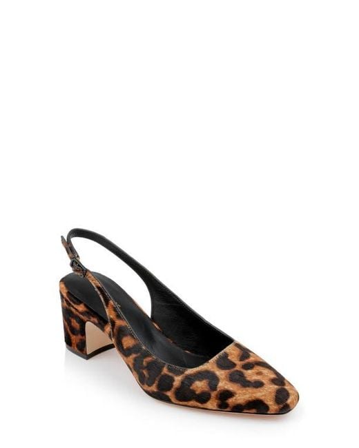 L'Agence Brown Elaina Slingback Pump